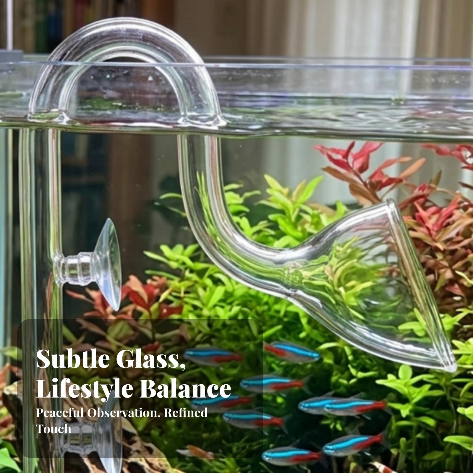 Planted Aquarium Aquascape - Set Pipa Lily Transparan untuk Filter