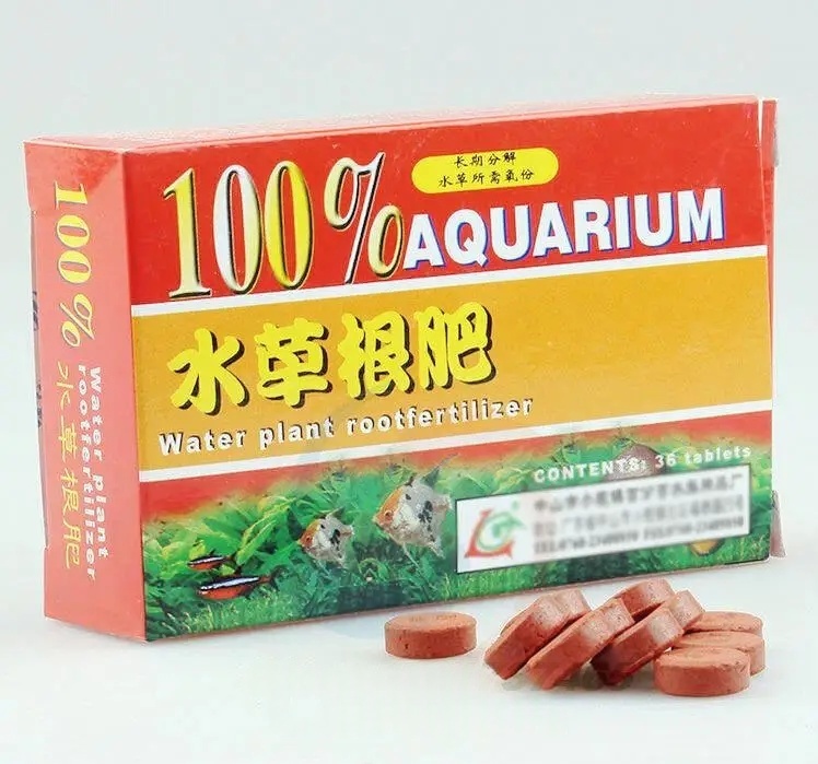 Planted Aquarium Fertilizer - 36pcs Pupuk Akar Tanaman Air Akuarium