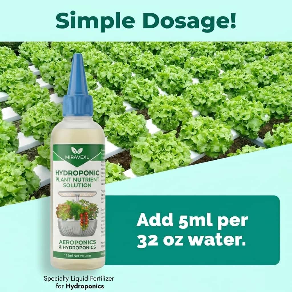 Liquid Fertilizer All In - Pupuk Cair Hidroponik MIRAVEXL Nutrisi Tanaman