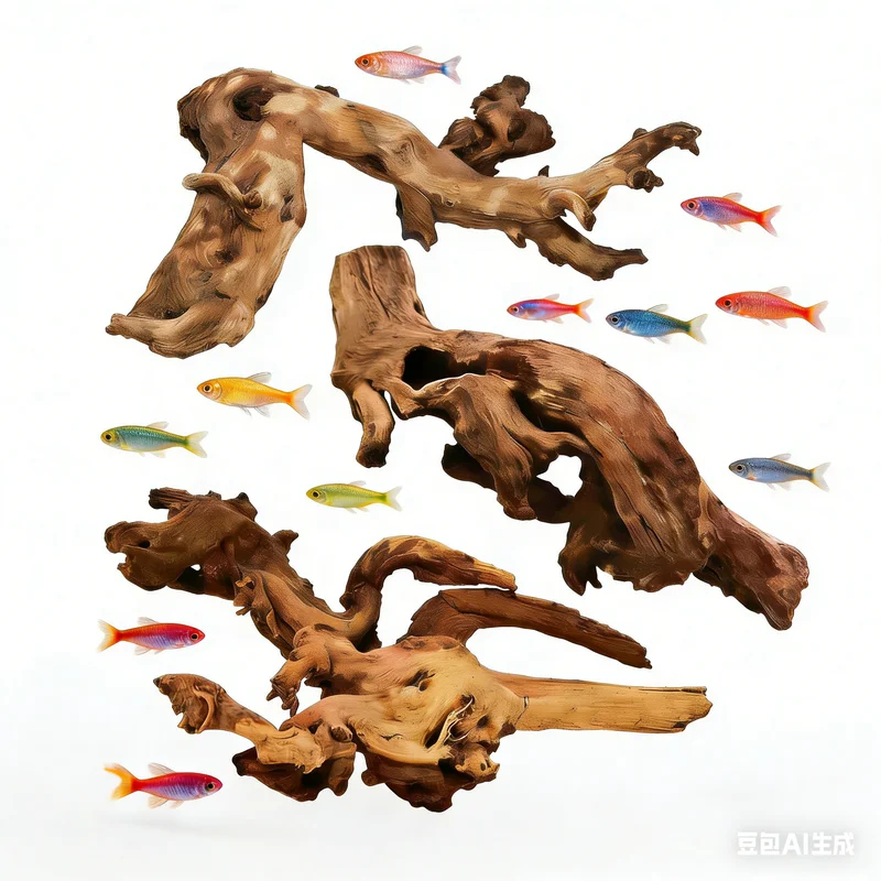 Kayu Apung Alami untuk Dekoras - Aquarium Planted Wood ulasan dan harga