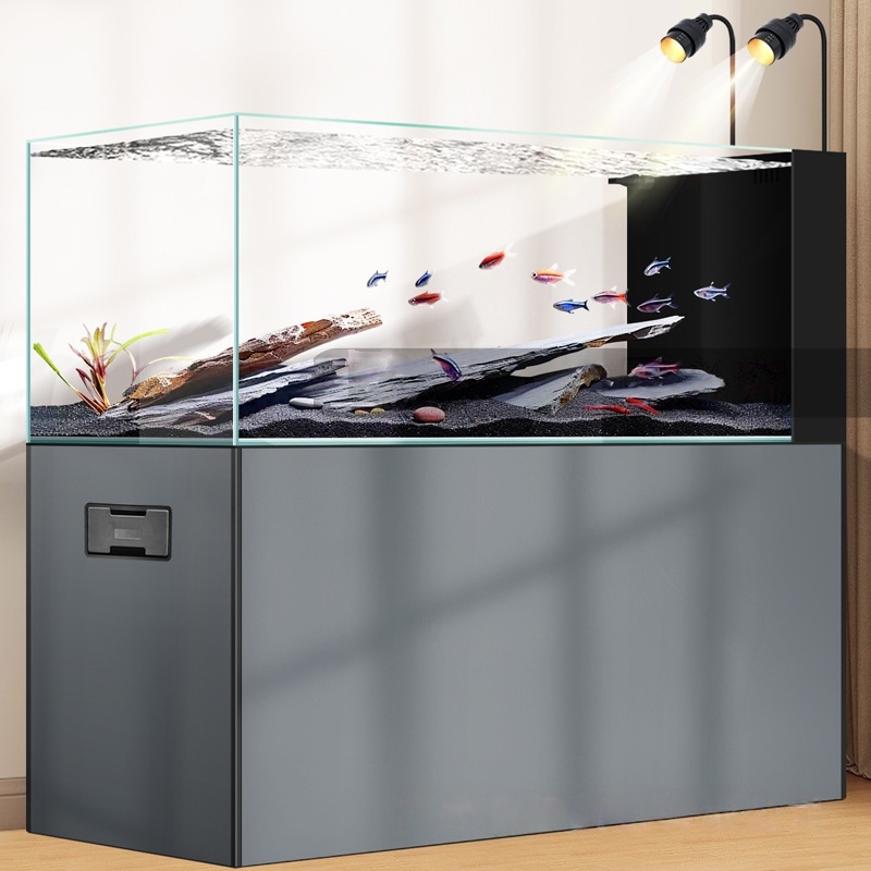 Kabinet Akuarium Minimalis Tan - Planted Aquarium Aquascape ulasan dan harga