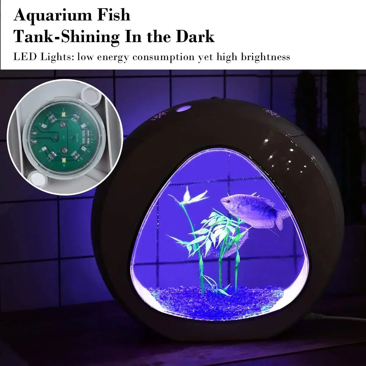 Akuarium Ikan Cupang, Akuarium - Planted Aquarium Bowl ulasan dan harga