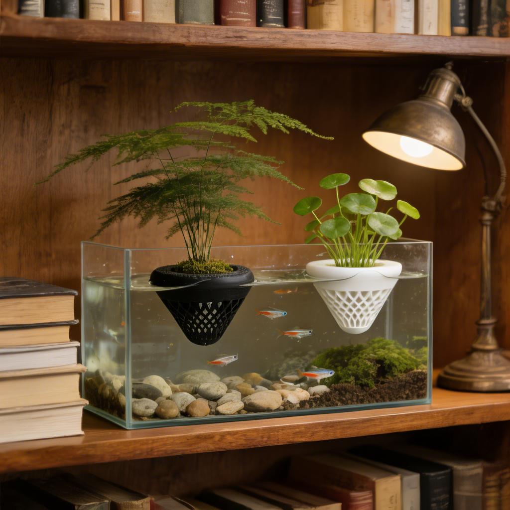 2 Buah Tempat Tanaman Akuarium - Aquarium Plant Design ulasan dan harga