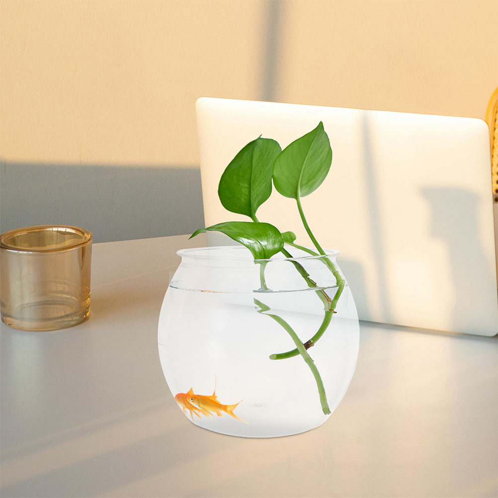 Akuarium Mini Meja Bulat Anti  - Planted Aquarium Bowl ulasan dan harga