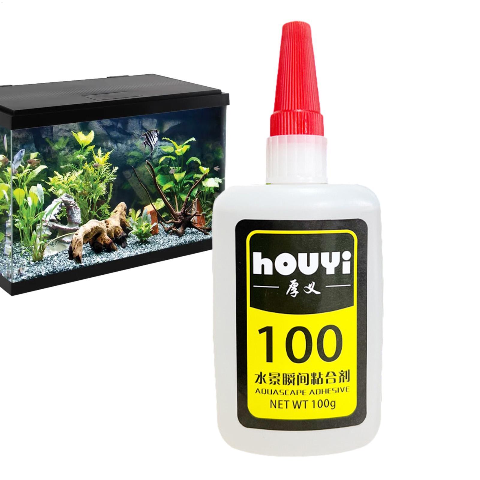 50/100g Lem Instan Bening untu - Planted Aquarium Aquascape ulasan dan harga