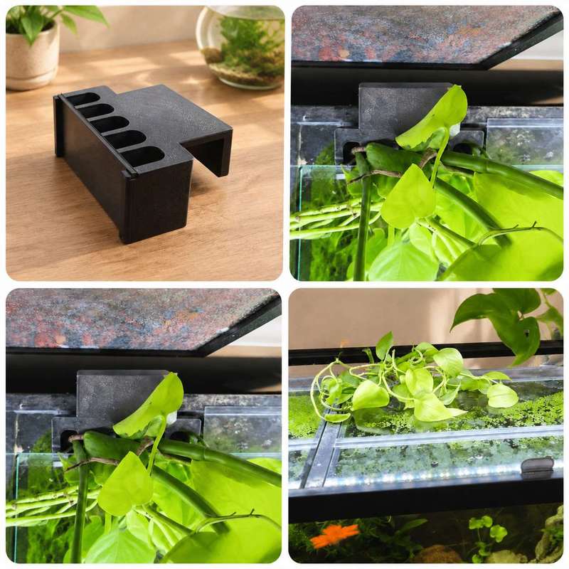 Rak Dekorasi Penyangga Tanaman - Aquarium Plant Design ulasan dan harga