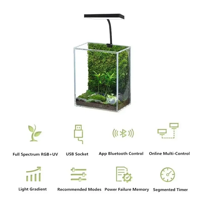 WEEK AQUA Mag Pro USB Nano Lam - Aquarium Plant Diseases ulasan dan harga
