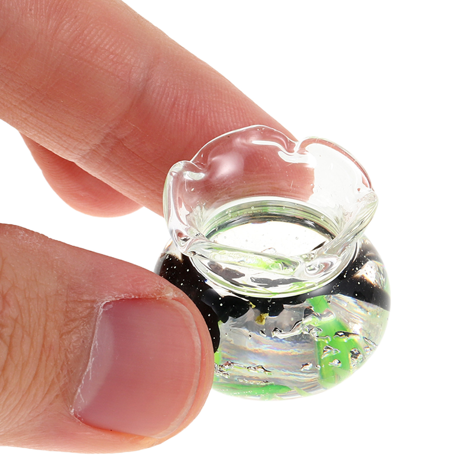 Akuarium Mini Resin, Tangki Bu - Planted Aquarium Bowl ulasan dan harga