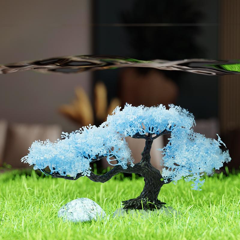 Tanaman Air Plastik Buatan Sim - Planted Aquarium Aquascape ulasan dan harga