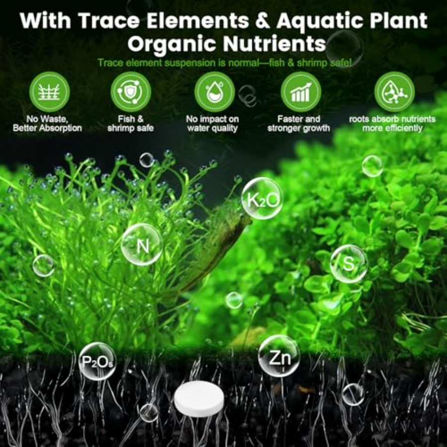 Root Tabs, Pupuk Tanaman Akuar - Planted Aquarium Fertilizer ulasan dan harga