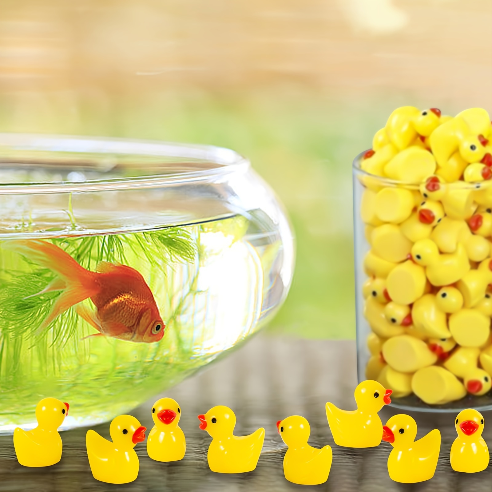 1000 Buah Miniatur Bebek Resin - Aquarium Plant Yellowing ulasan dan harga